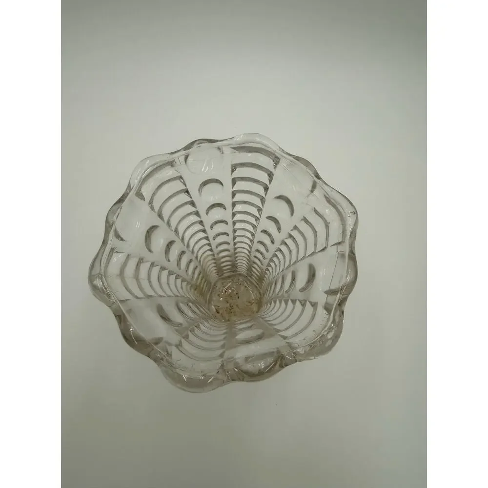 1950’s Indiana Glass Mayflower Pattern Clear Bud Vase